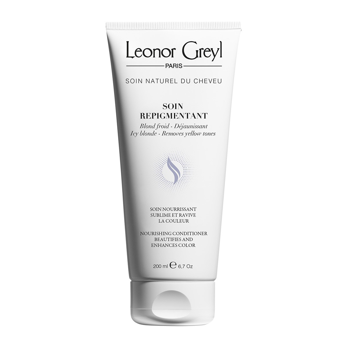 Leonor Greyl Soin Balsamo Ripigmentante Colorante per Capelli Biondo Ghiaccio Esalta la Vibranza del Colore 200ml