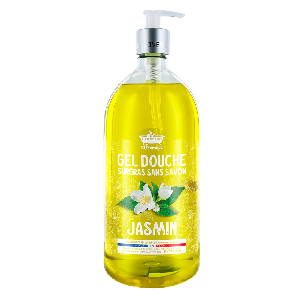 Les Petites Bains de Provence Gel doccia al gelsomino per pelli sensibili 1000ml