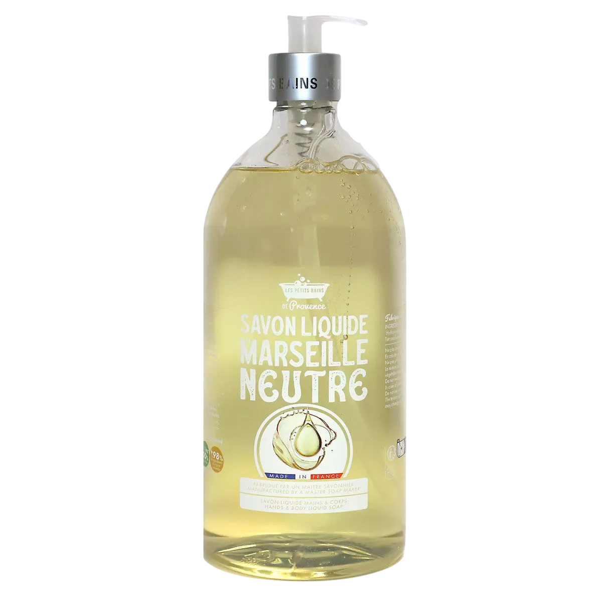 Les Petites Bains de Provence Gel Doccia Neutro Per Pelli Sensibili 1000ml
