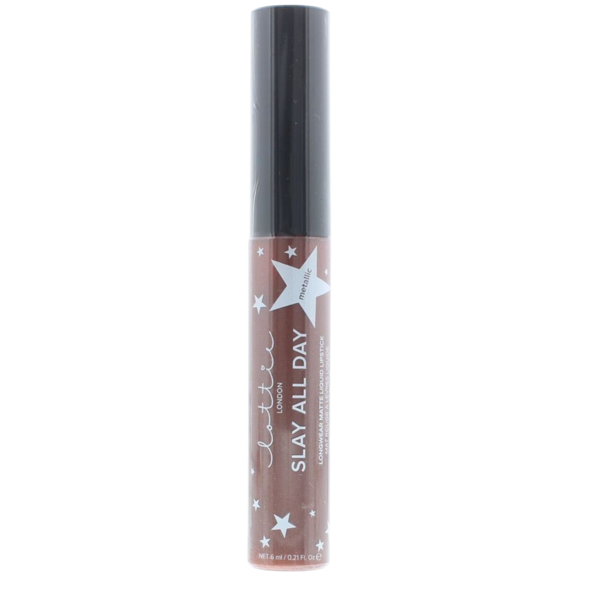 Rossetto liquido metallizzato Lottie London Slay All Day Shook 6ml
