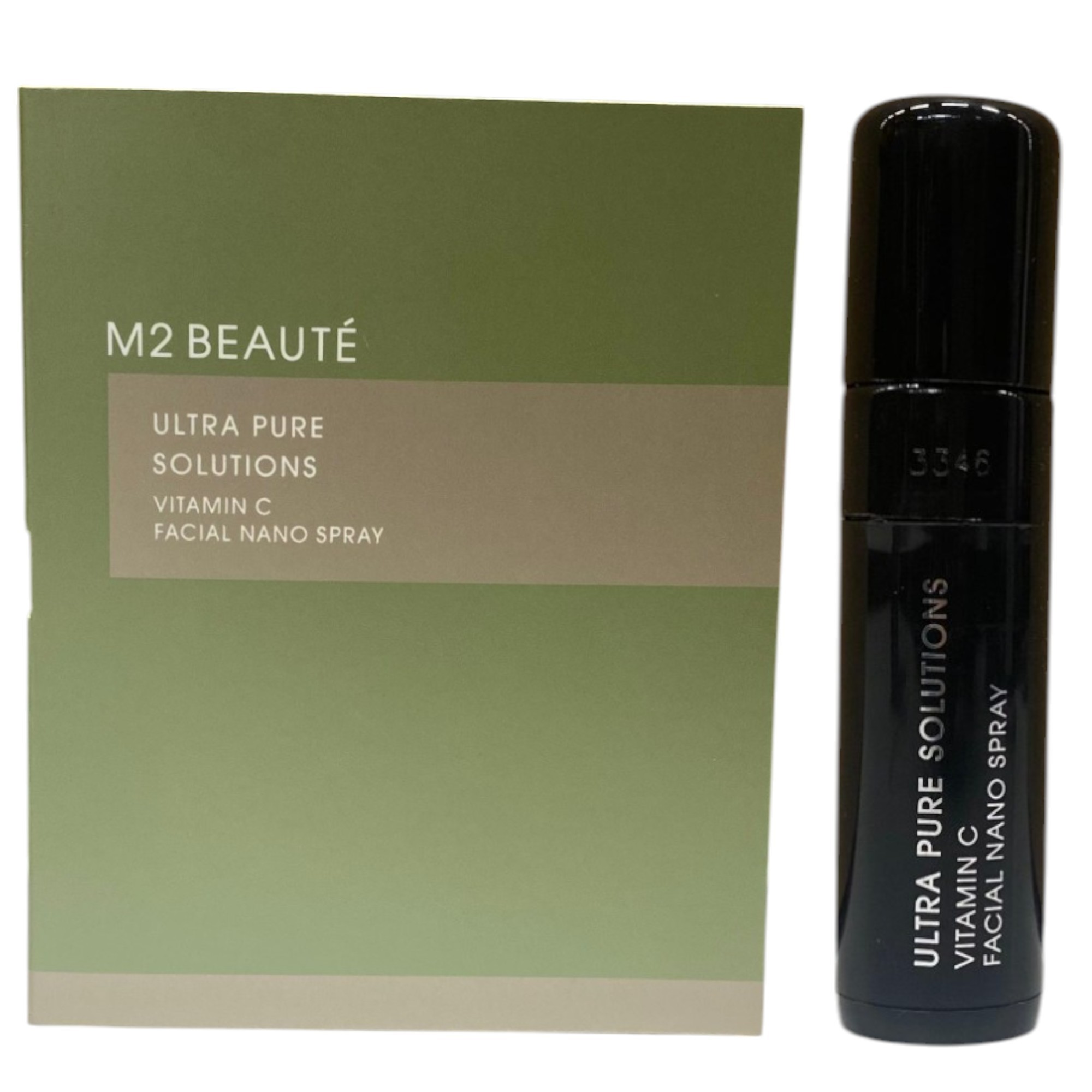 M2 Beaute Ultra Pure Solutions Spray Idratante Viso alla Vitamina C formato mini da 5ml