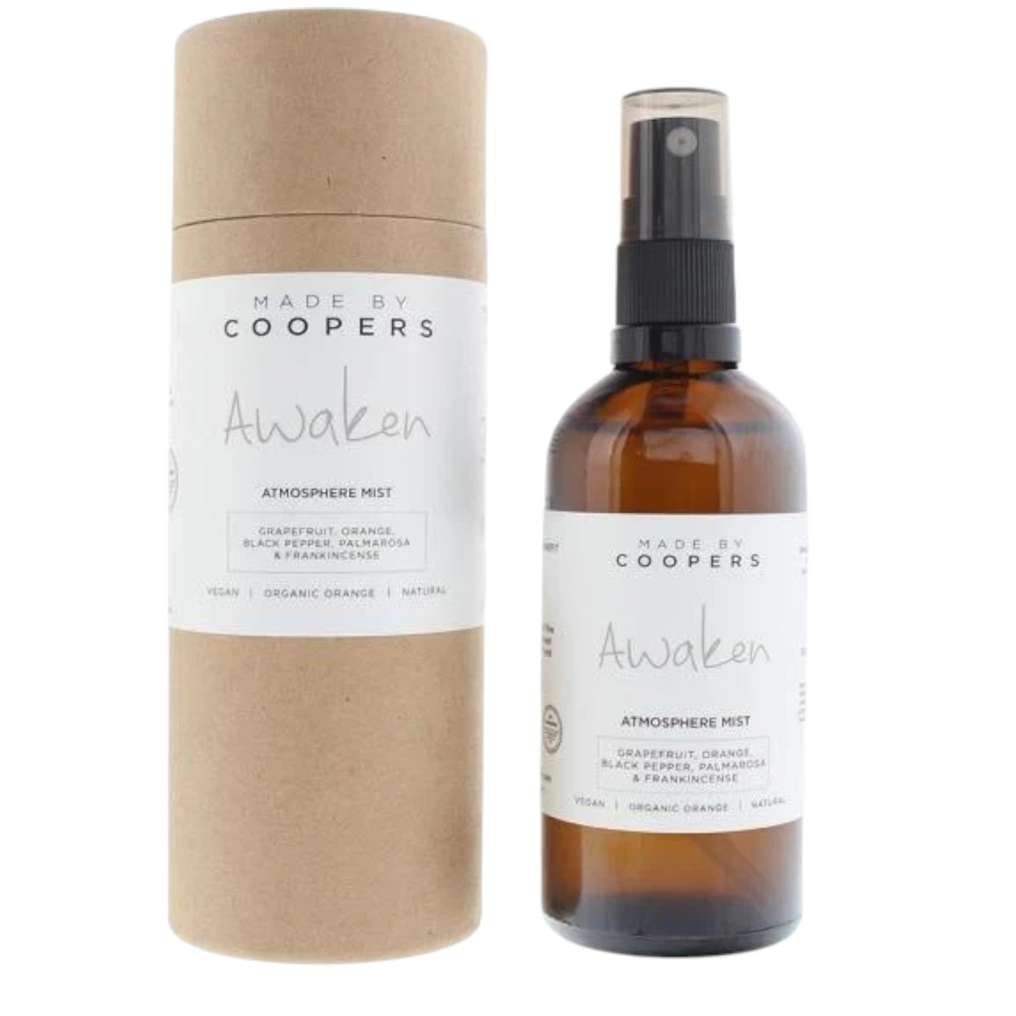 Spray per ambienti Awaken al pompelmo di Made By Coopers 100ml