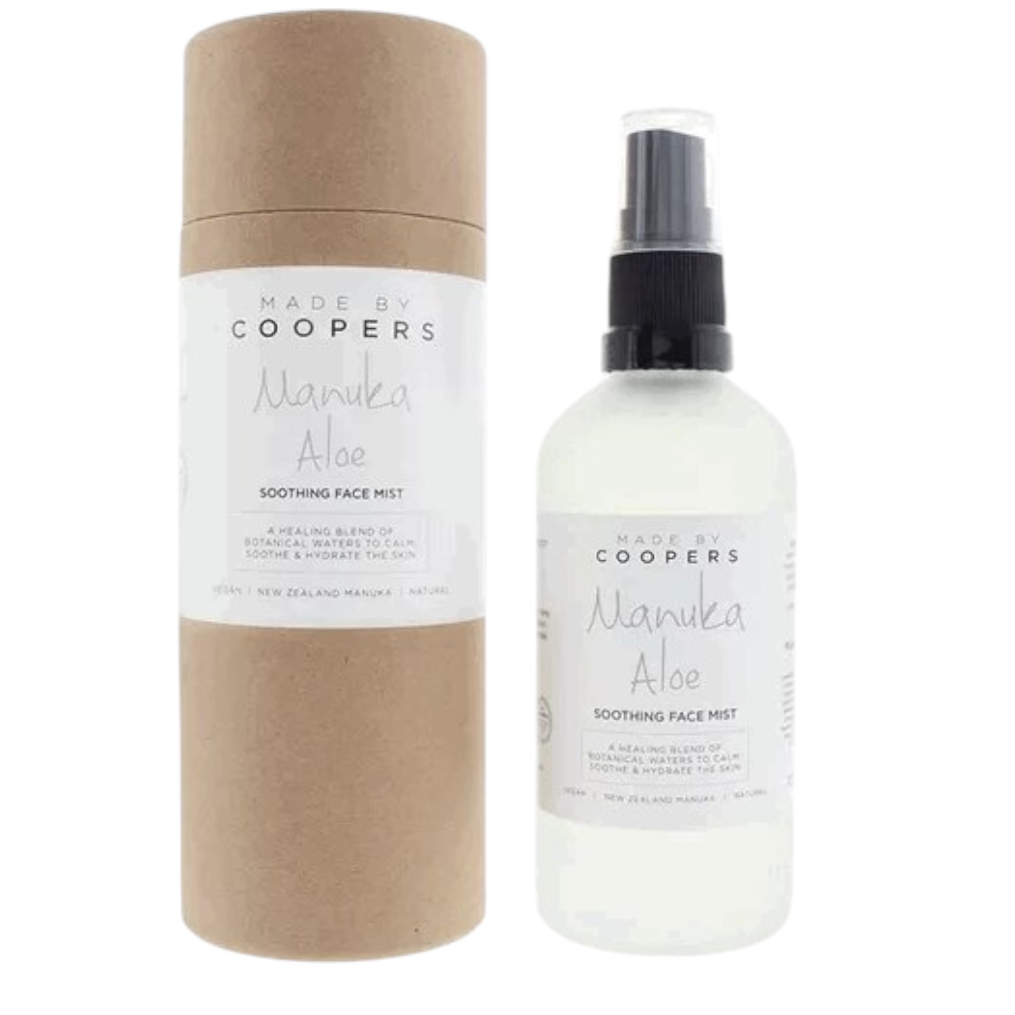 Spray lenitivo e calmante per il viso all'aloe di Manuka di Coopers 100ml.
