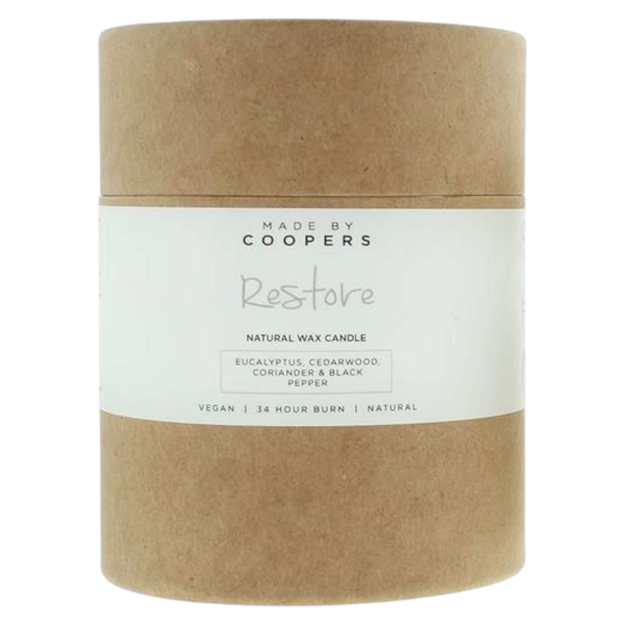 Candela profumata all'eucalipto Made By Coopers Restore 175 g