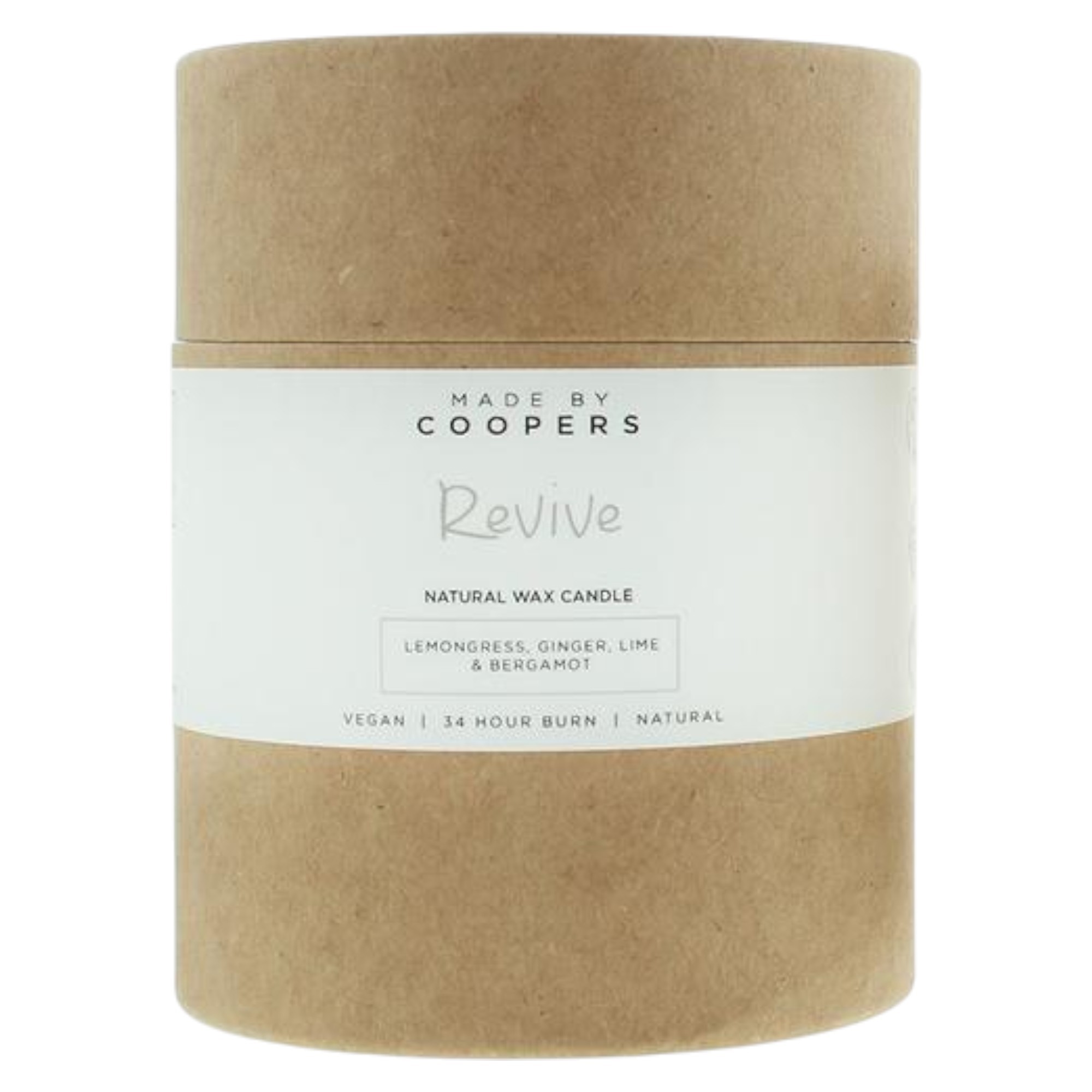 Candela profumata al lemongrass Revive di Coopers 175 g