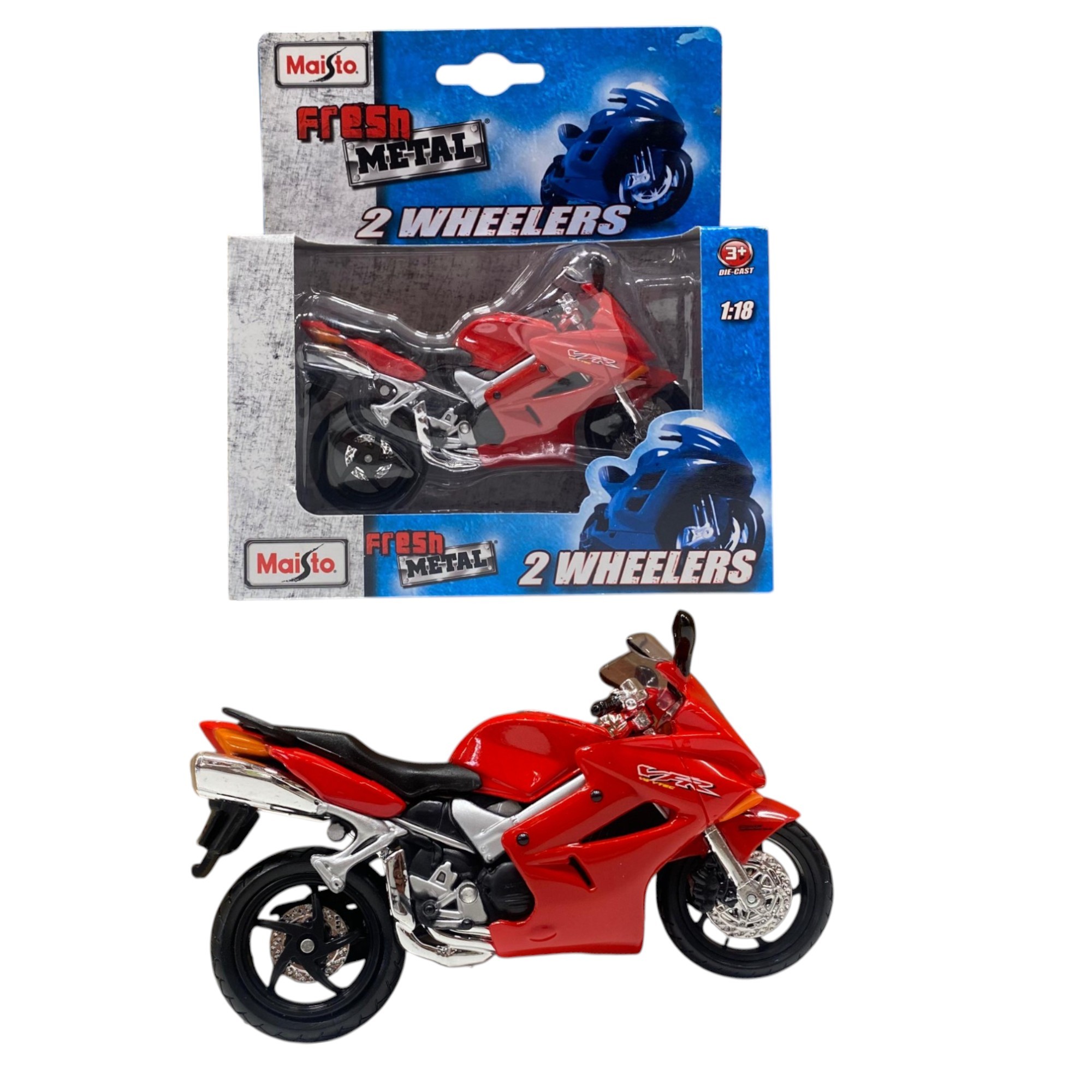 Motocicletta Maisto Fresh Metal in scala 1:18 3+ anni
