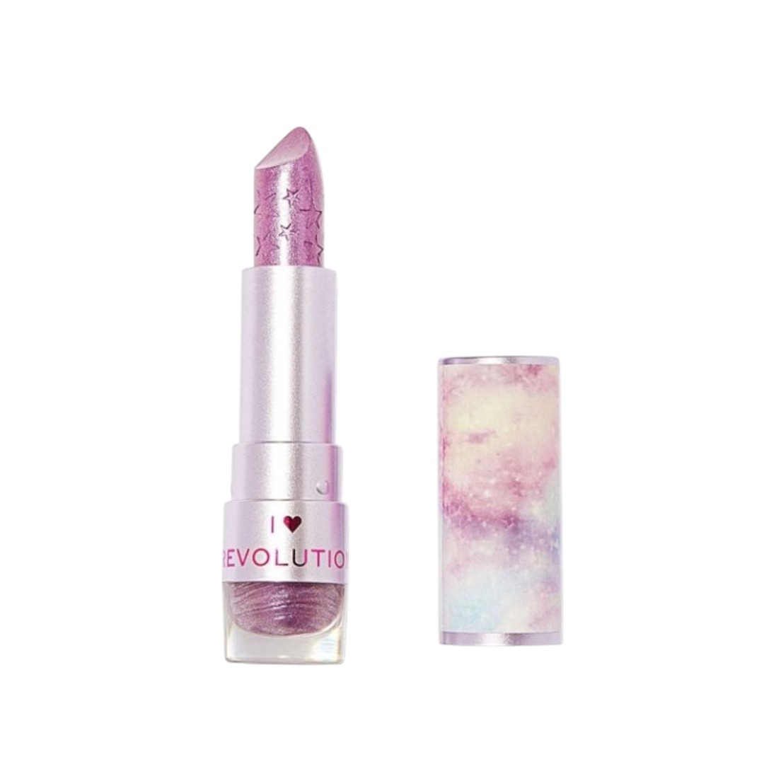 Rossetto cremoso I Heart Revolution Unique Unicorns con ali viola 32 g