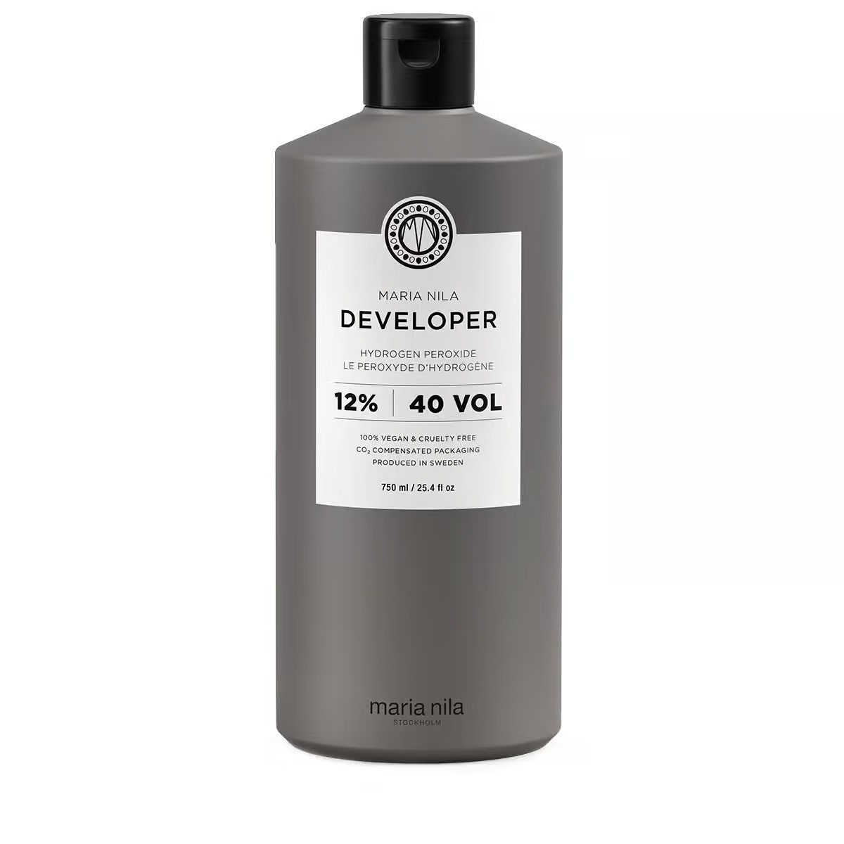 Lozione ossidante per capelli Maria Nila Developer 12% 40 vol 750ml