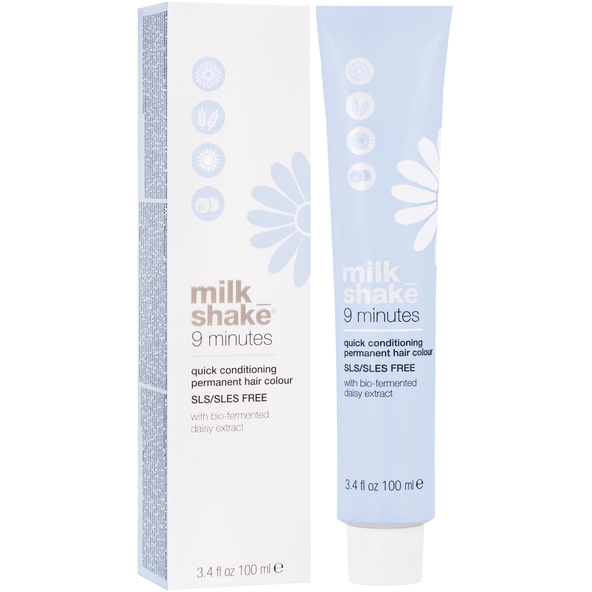 Milk Shake 9 Minutes Tintura Permanente Per Capelli 5.1 Castano Chiaro Genere 100ml