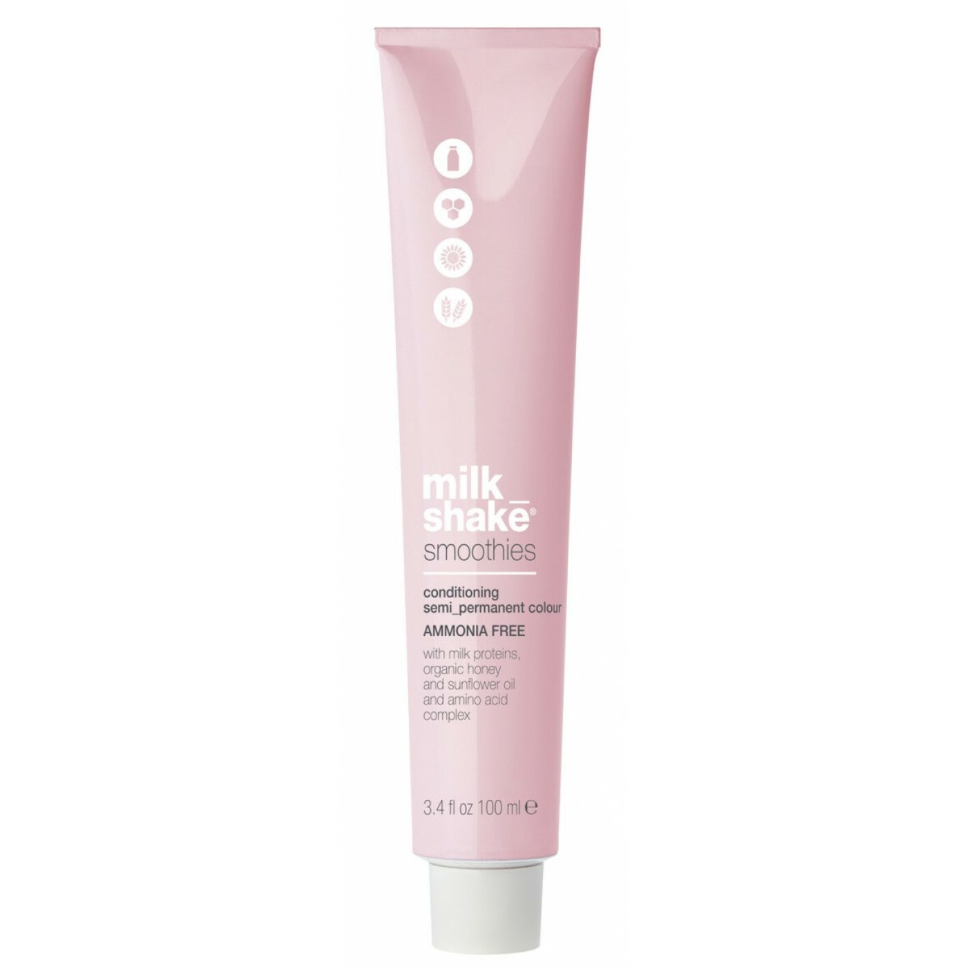 Tintura per capelli semipermanente senza ammoniaca Milk Shake Smoothies 5.E 100ml