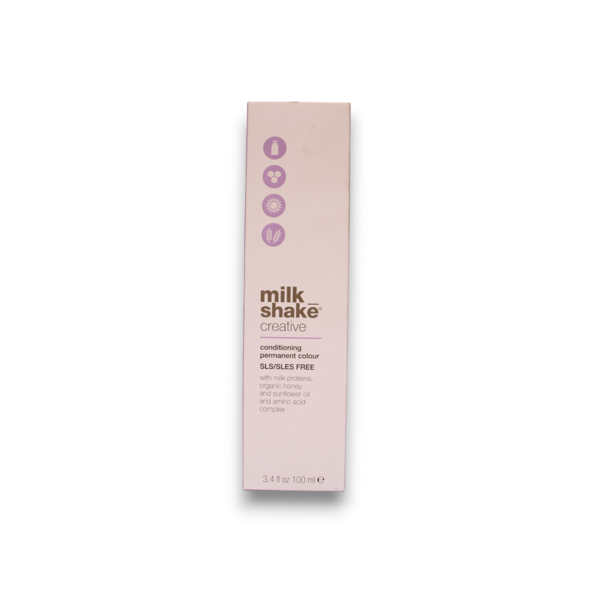 Tintura per capelli permanente Milk Shake Creative SLS/SLES-Free Blu Nero 100ml