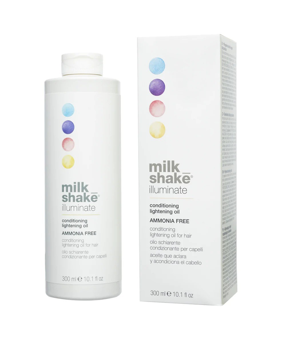 Milk Shake Illuminate Olio schiarente per capelli senza ammoniaca 300ml