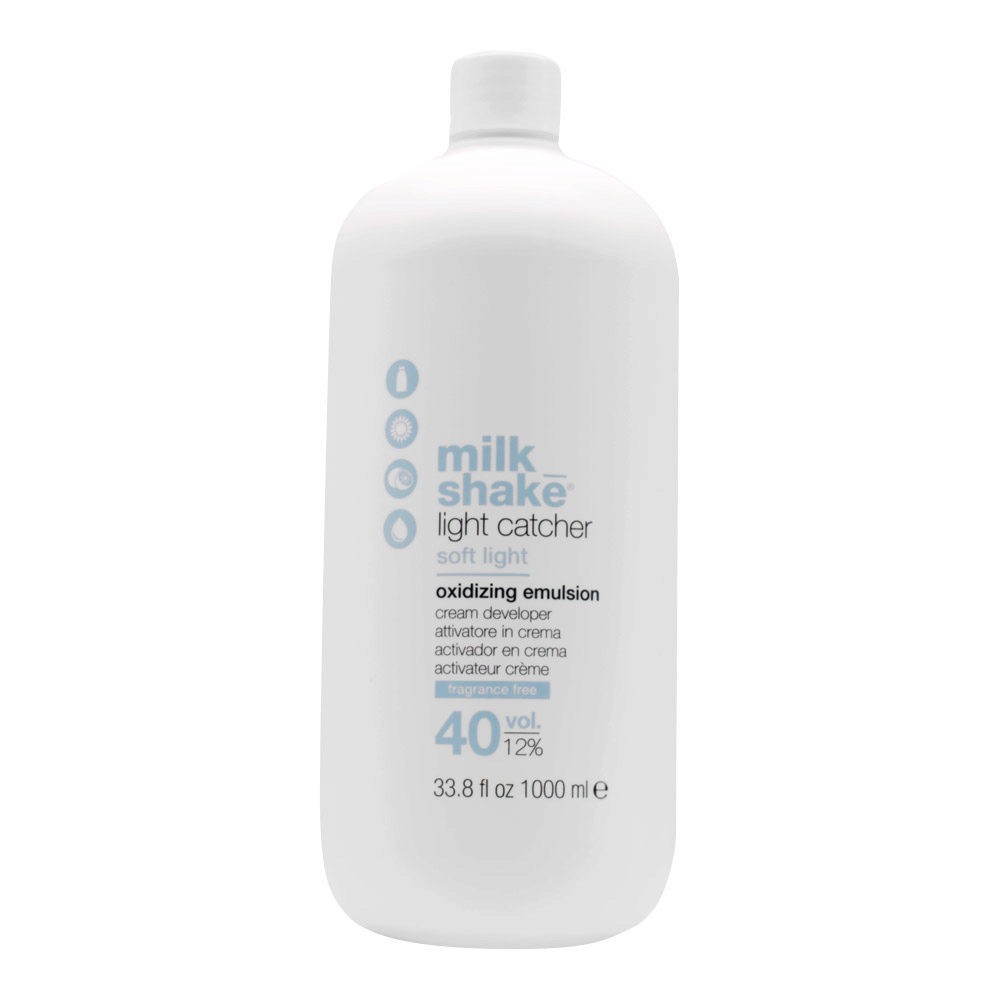 Milk Shake Light Catcher Lozione schiarente ossidante per capelli 12 40 vol 1000ml
