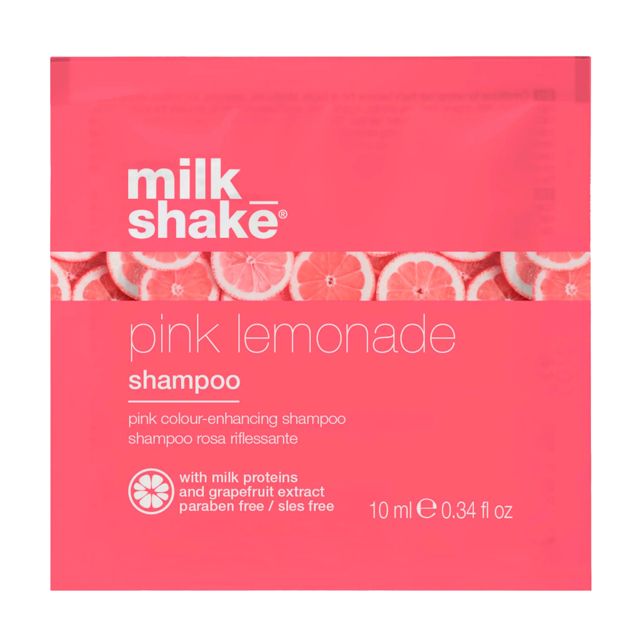 Milk Shake Pink Lemonade Milk Proteins Shampoo Colorante per Capelli Biondi Rosa 10ml