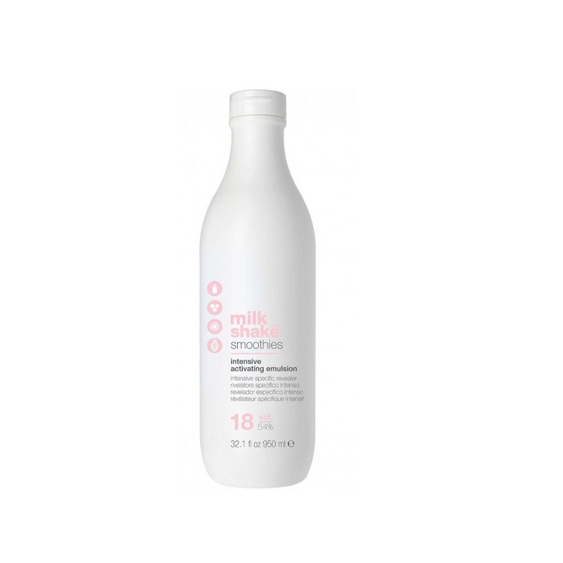 Milk Shake Smoothies Lozione Ossidante Intensiva per Capelli 54% 18 vol 1000ml