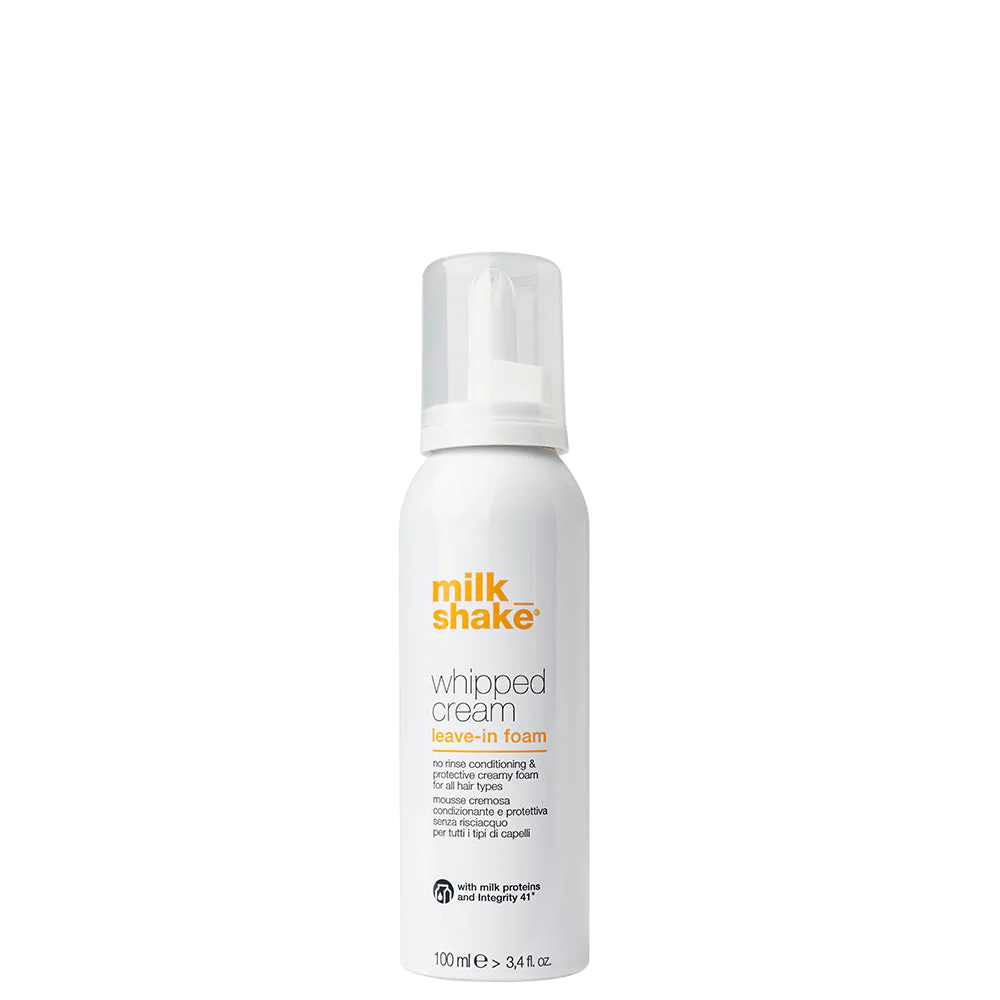 Milkshake Whipped Cream Milk Proteins Balsamo in schiuma senza risciacquo per capelli idratante 100ml