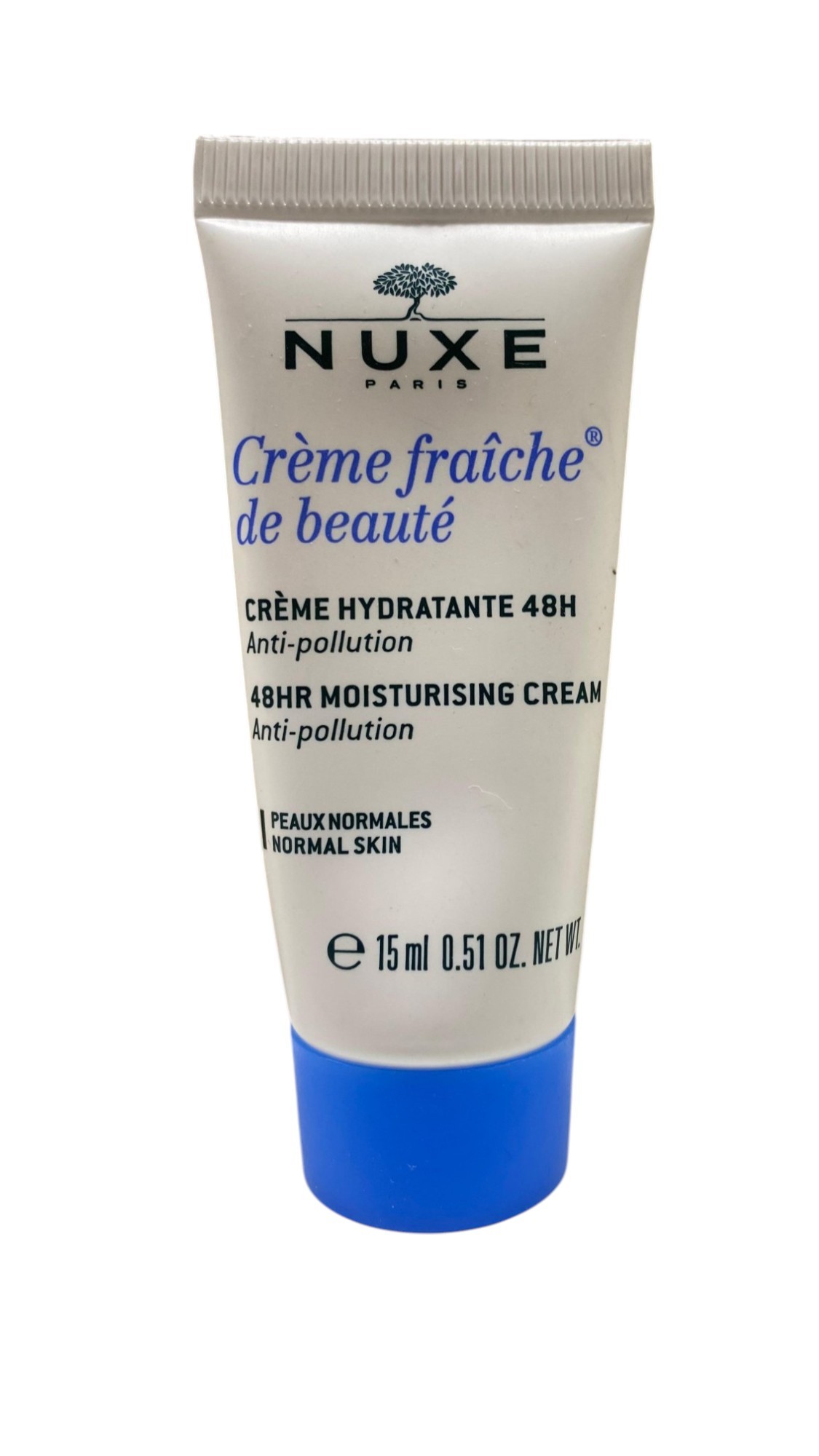 Nuxe Crème Fraiche de Beauté Crema Idratante 48H per il Viso formato mini da 15ml