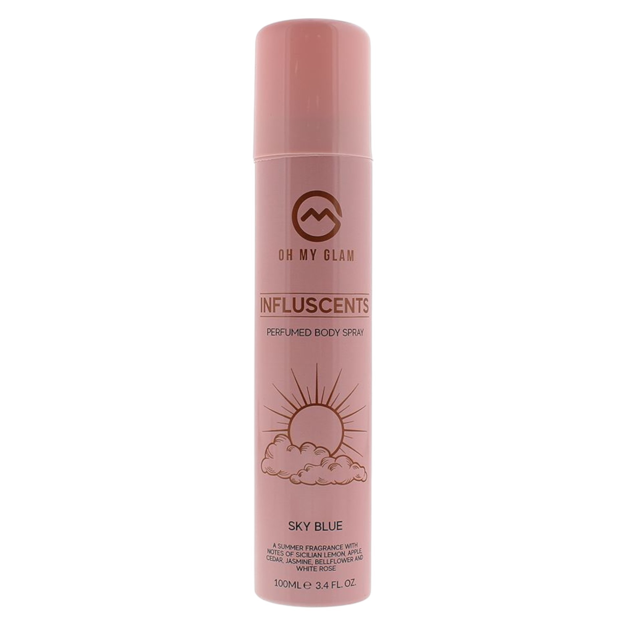 Oh My Glam Influscents Spray Corpo Azzurro Cielo 100ml