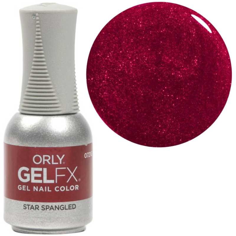 Smalto semipermanente Orly Gelfx Shimmer Star Spangled 18ml