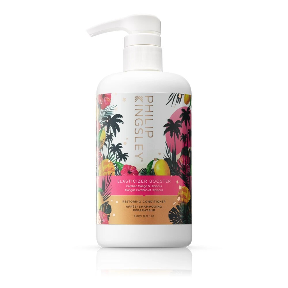 Balsamo per capelli Philip Kingsley Elasticizer Booster Mango & Hibiscus Ristrutturante 500ml