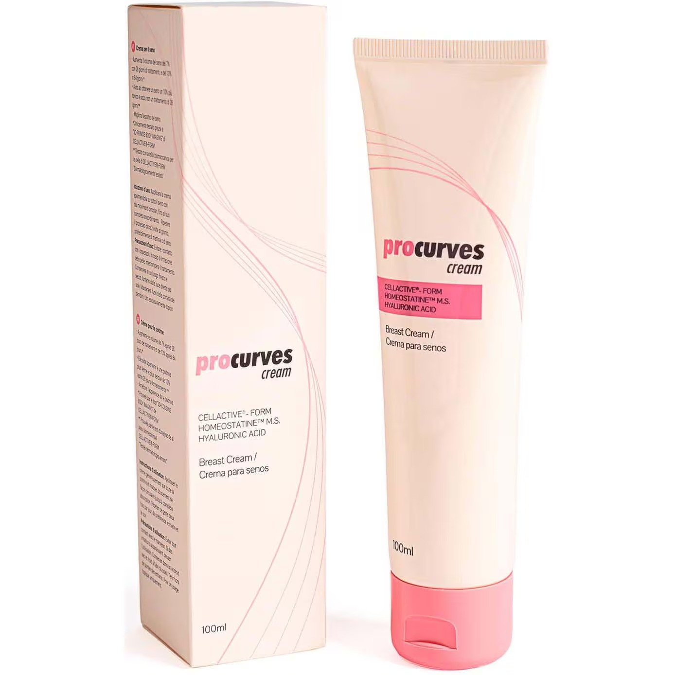 Procurves Procurves+ Crema per l'aumento del seno - Trattamento locale 100ml