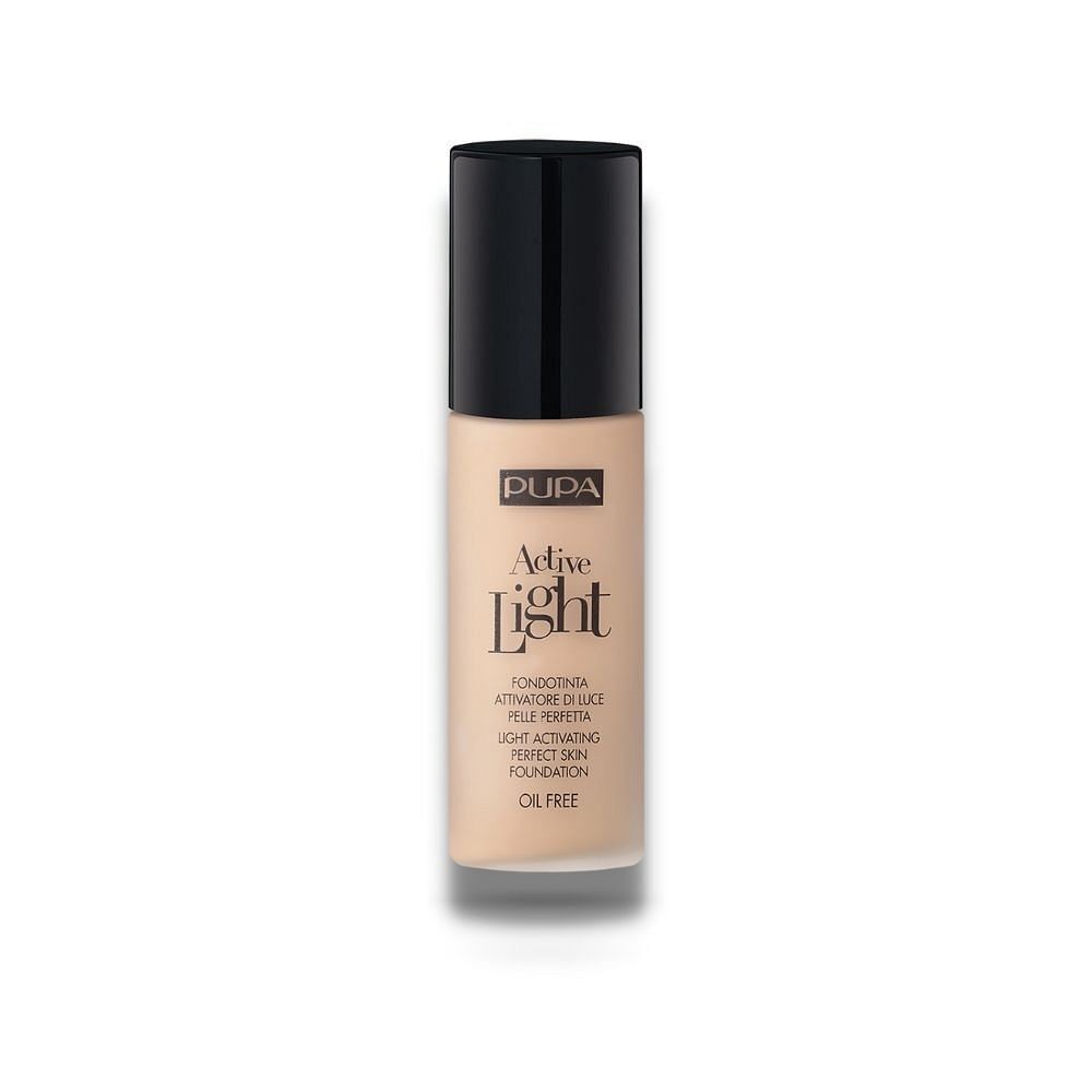 Fondotinta liquido illuminante senza oli Pupa Active-Light 60 Amber 30ml