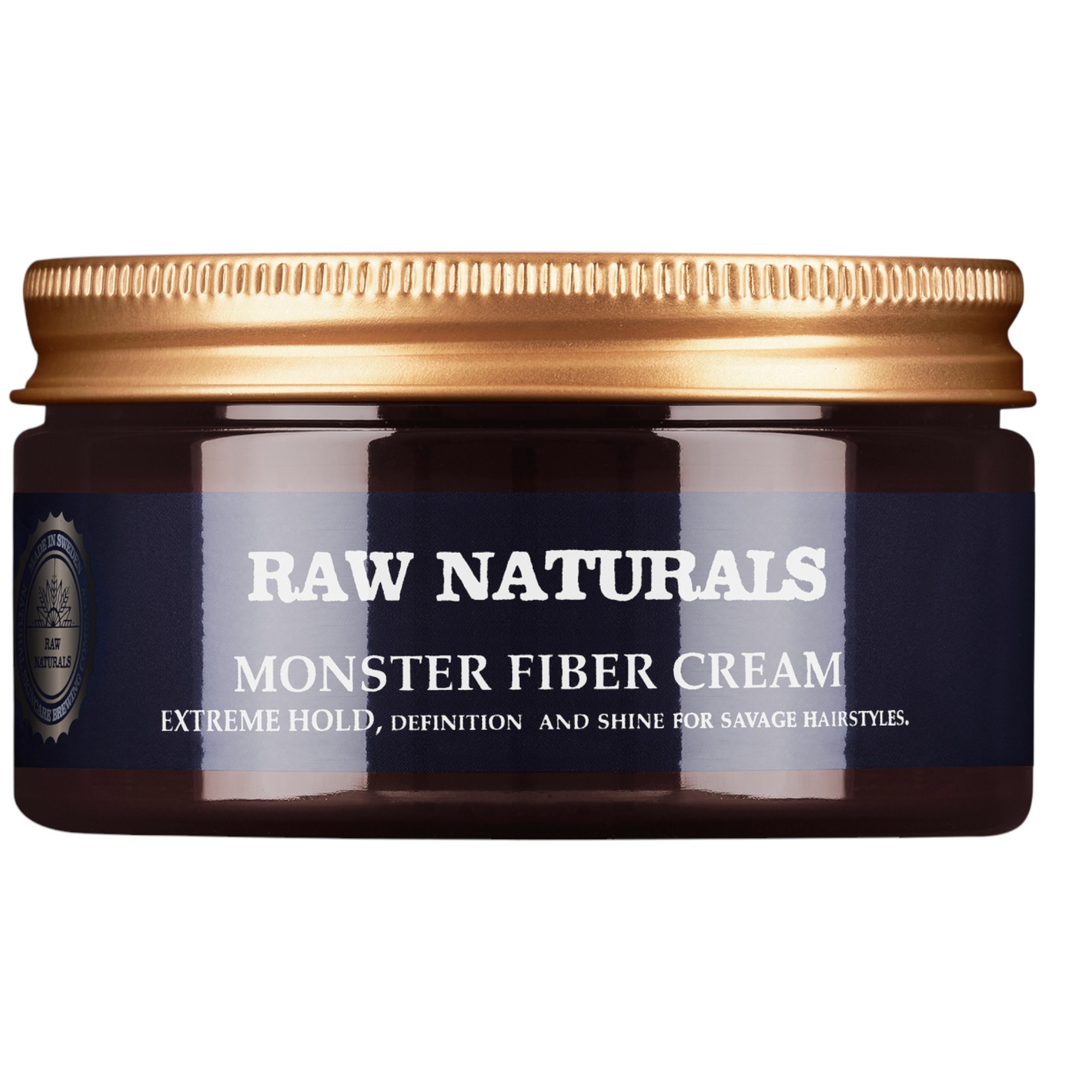 Raw Naturals Monster Fiber Crema per lo styling dei capelli senza parabeni 10 100ml