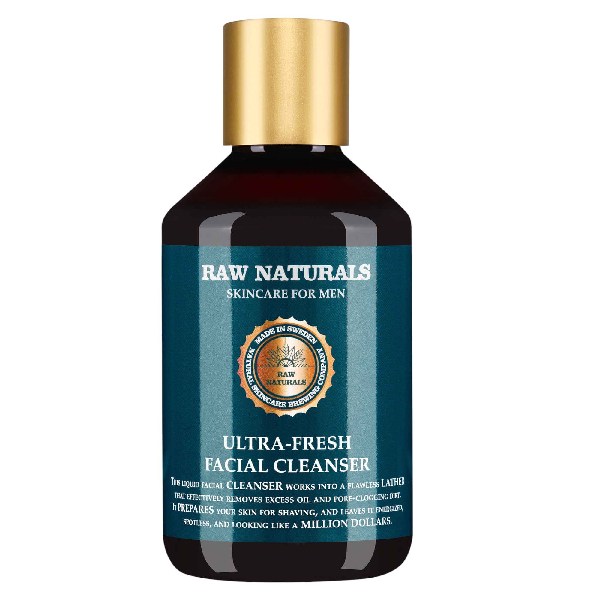 Raw Naturals Ultra-Fresh Detergente Viso Gel Energizzante per il Viso 250ml