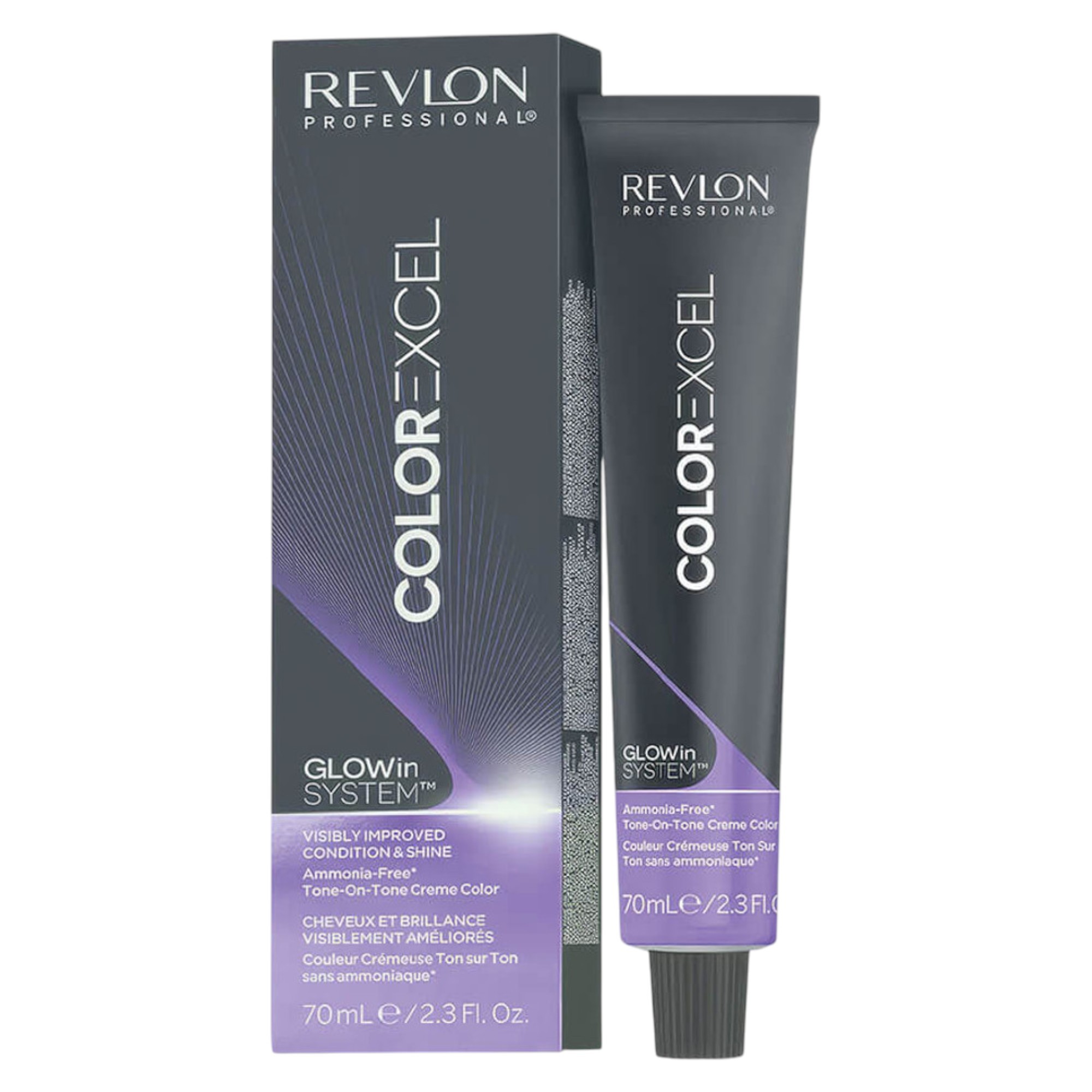 Tintura per capelli semipermanente senza ammoniaca Revlon Color Excel 5.25 Castano mogano iridescente chiaro 70ml