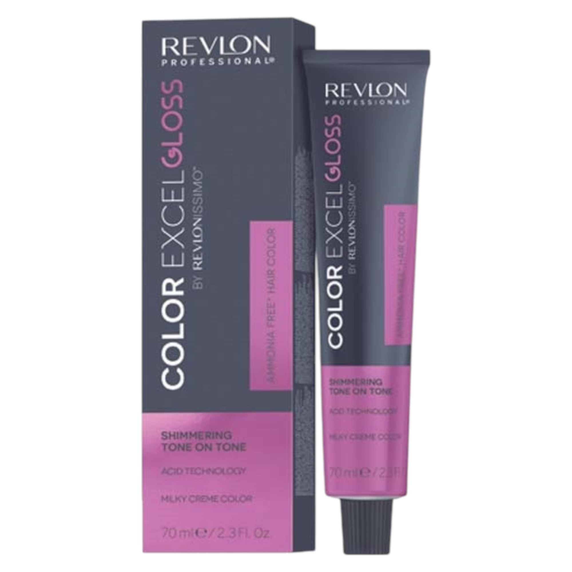 Tintura per capelli permanente senza ammoniaca Revlon Color Excel Gloss 052 Rosa Lampone 70ml