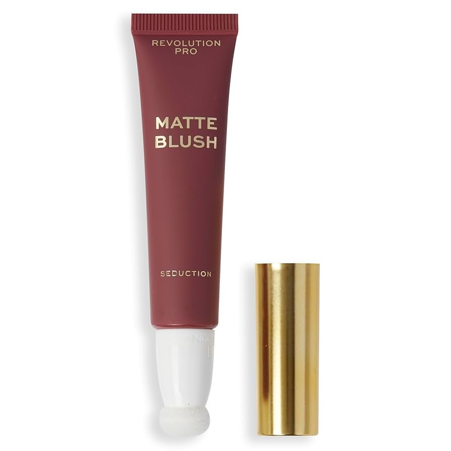Fard in crema opaco Revolution Pro Iconic Matte tonalità Seduction Berry 15ml