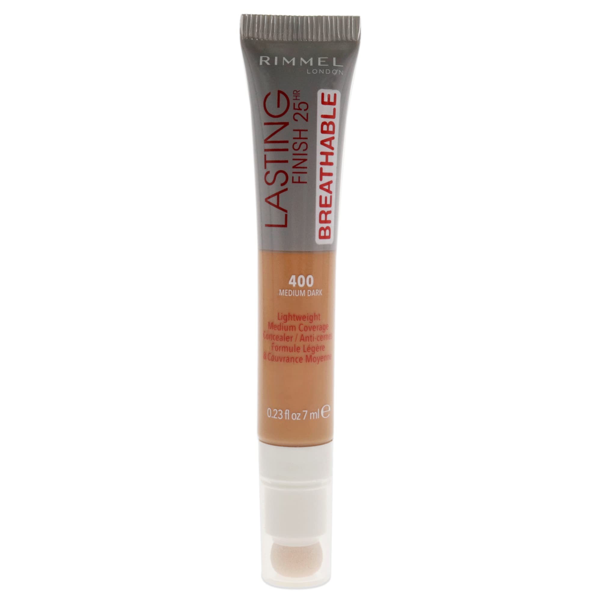 Correttore in crema Rimmel London Lasting Finish Natural Medium Coverage 400 Medium Dark 7ml