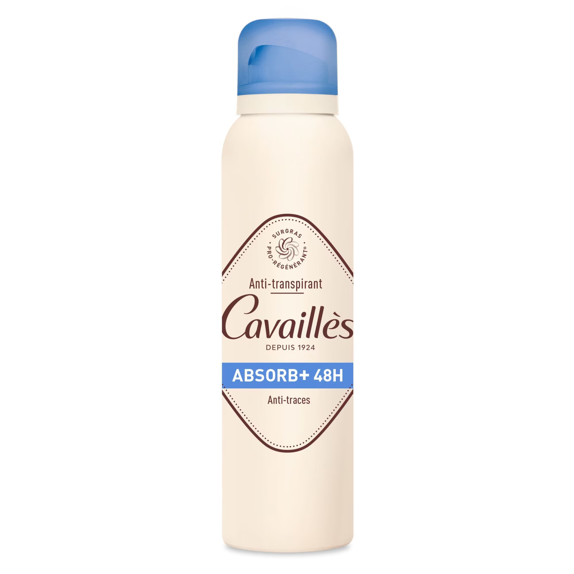 Roge Cavailles Absorb + 48H Deodorante Spray 48 ore di protezione donna 150ml