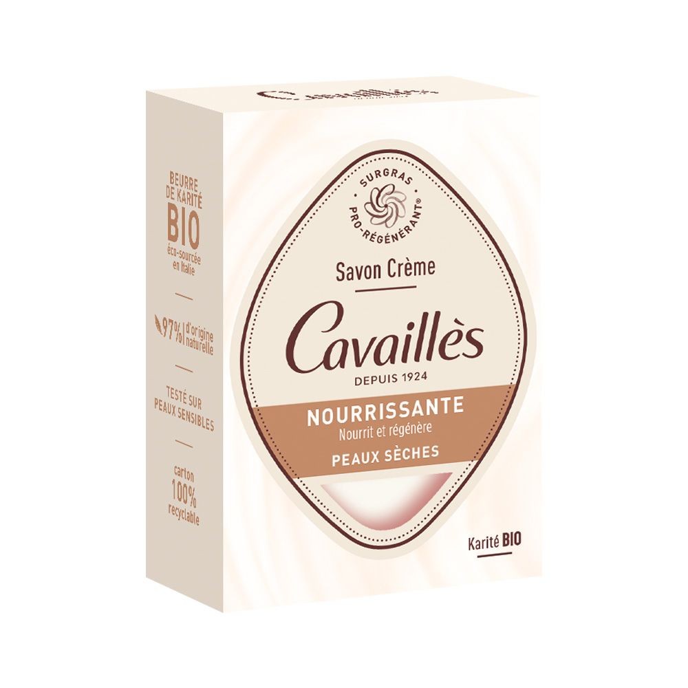 Saponetta nutriente pro-rigenerante alla karité Roge Cavailles 100 g