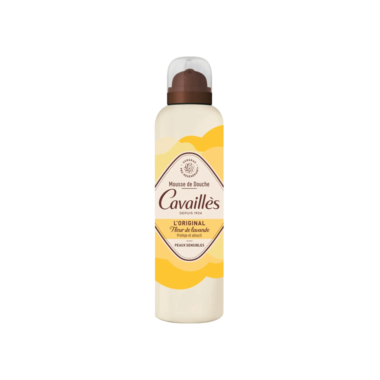 Roge Cavailles L'Original Lavander Cleansing Shower Mousse 200ml