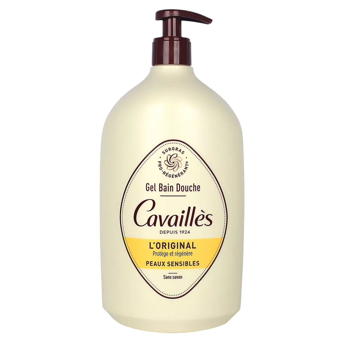Roge Cavailles L'Original Gel Doccia Rigenerante per Pelli Sensibili 1000ml
