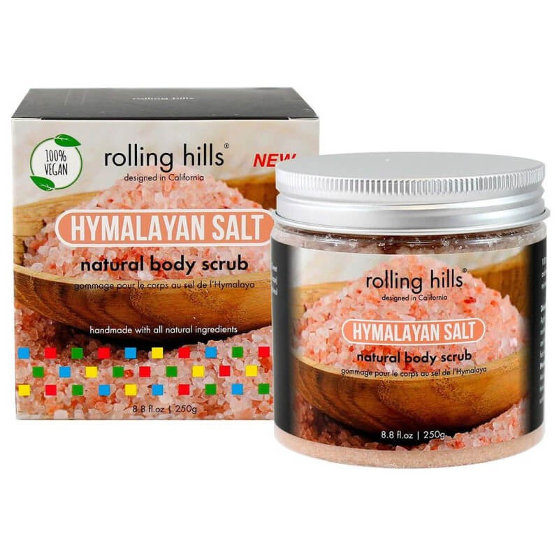 Scrub corpo purificante al sale himalayano Rolling Hills 250 g