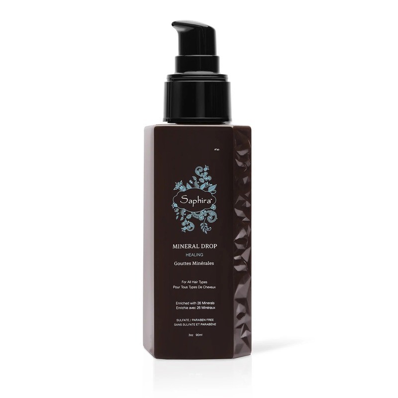 Saphira Mineral Drop Siero per capelli senza parabeni anticrespo 90ml