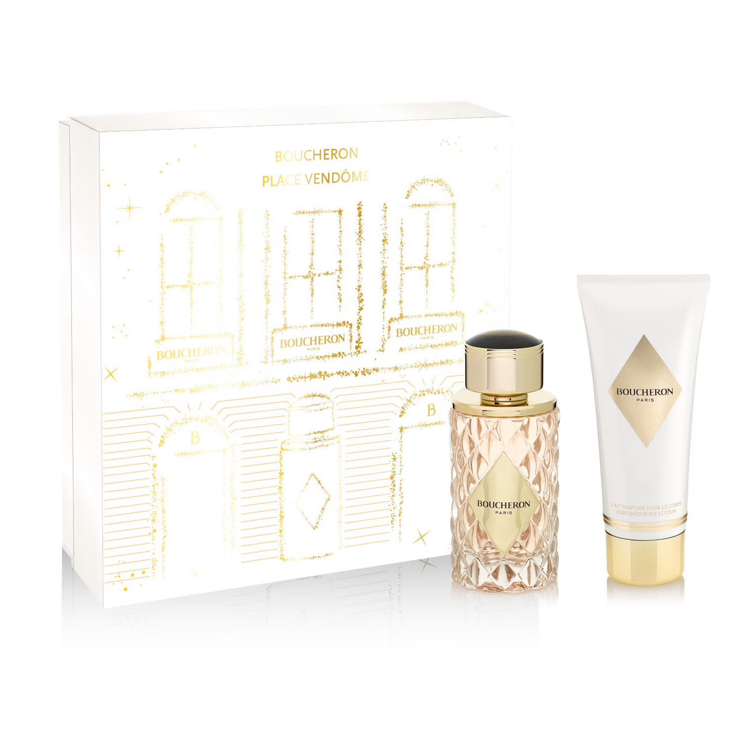 Set Boucheron: Place Vendome Eau De Parfum donna 50ml + Place Vendome Lozione Corpo Idratante 100ml
