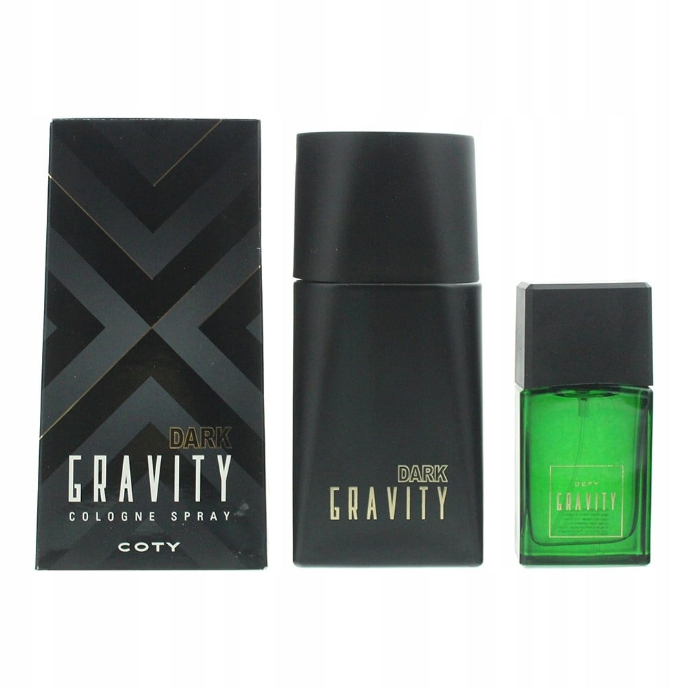 Cofanetto Coty: Dark Gravity Eau De Colonia uomo 100ml + Defy Gravity Eau De Colonia uomo 30ml