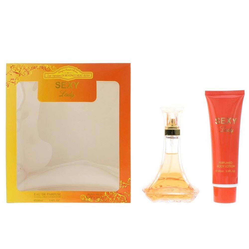 Scenografo francese: Sexy Lady Eau De Parfum donna 100ml + Sexy Lady Hydrates Body Lotion 90ml
