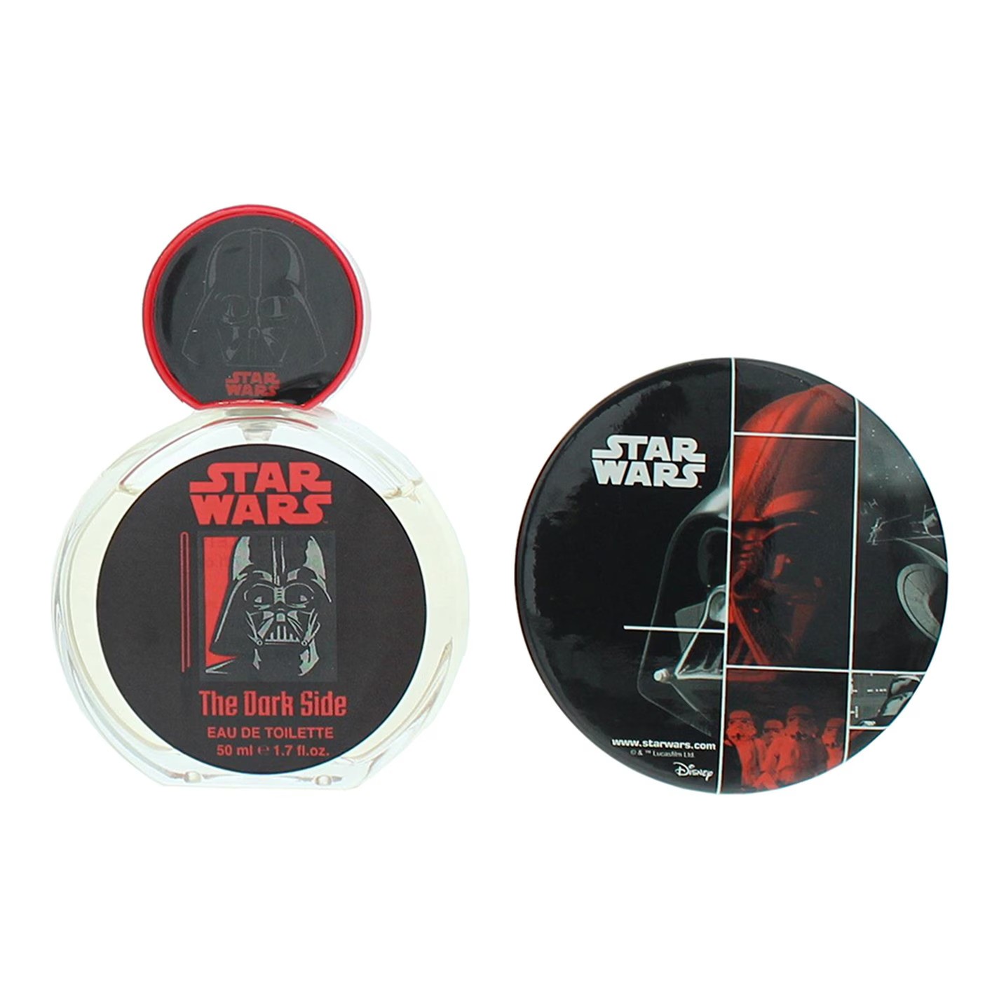 Set Disney: Eau de Toilette Star Wars Darth Vader per ragazzi 50ml + Magnete da collezione Star Wars Darth Vader per ragazzi