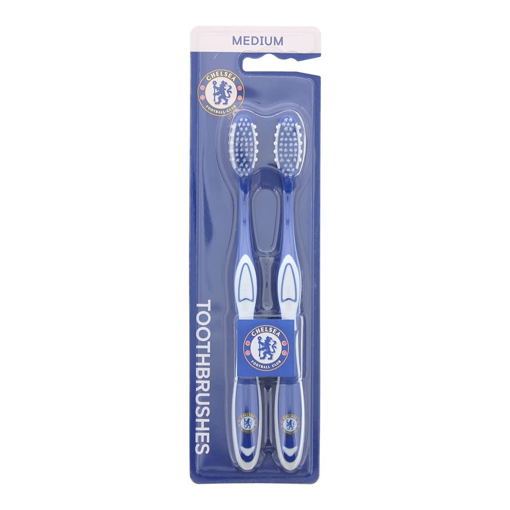 Set di 2 spazzolini elettrici Chelsea Duo Epl blu e bianco.