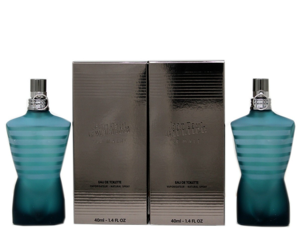 Set Duo Jean Paul Gaultier Le Male Eau De Toilette uomo 40ml