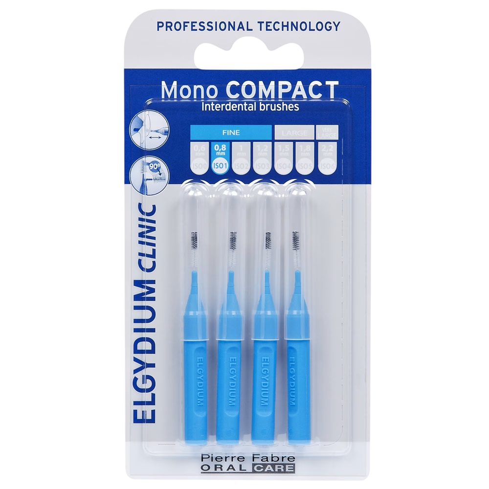 Set di 4 spazzolini interdentali Elgydium blu