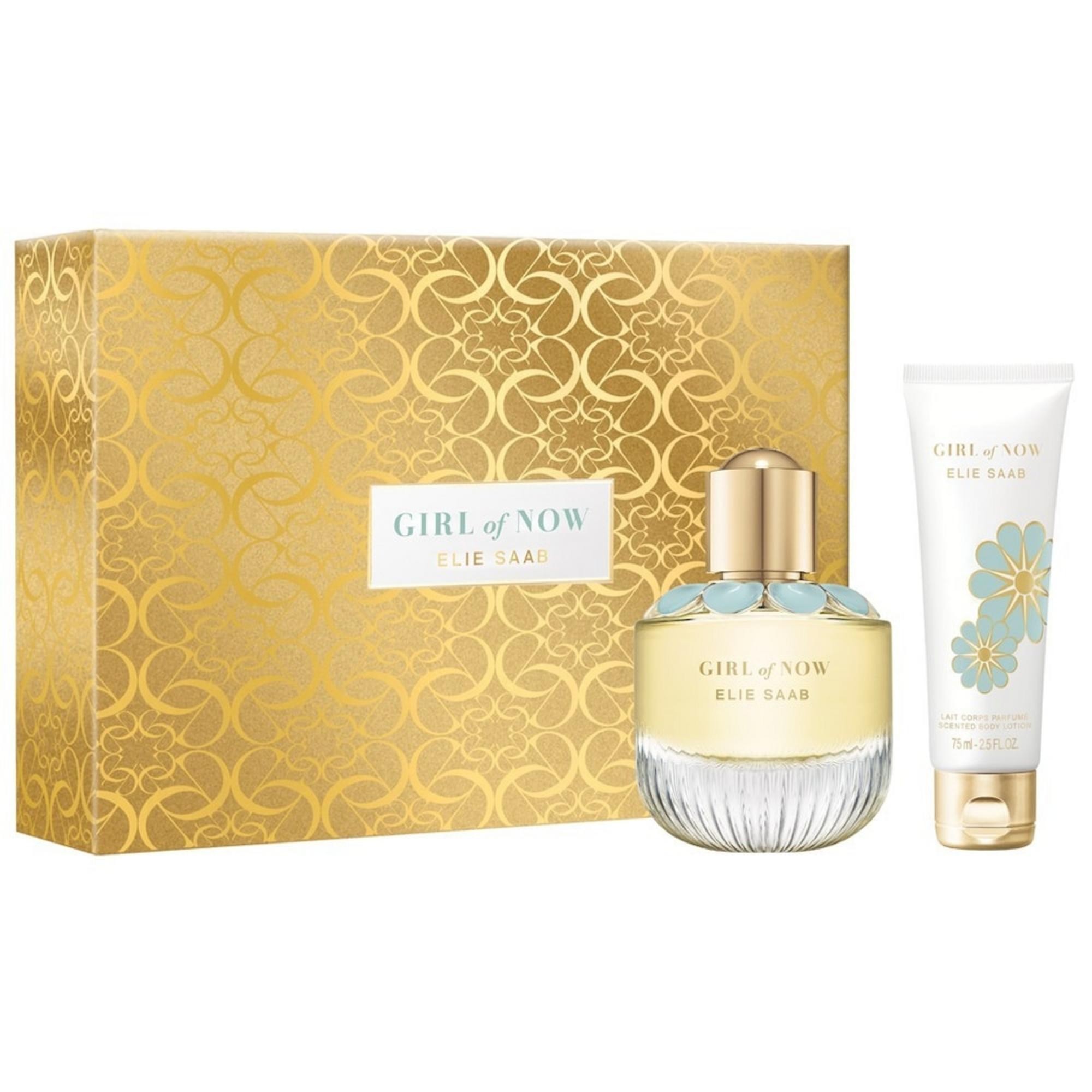 Set Elie Saab: Girl of Now Eau De Parfum donna 50ml + Girl of Now Lozione Corpo Idratante 75ml