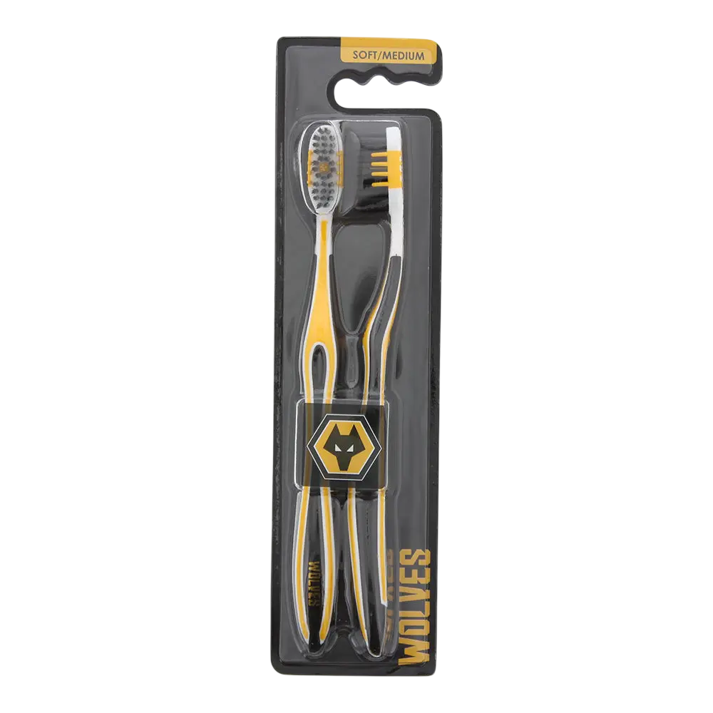 Set di 2 spazzolini da denti Epl Wolves