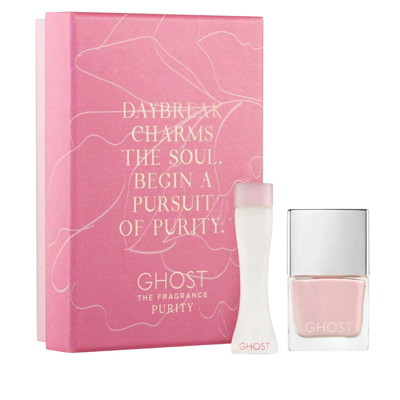 Set Ghost: Purity Eau De Toilette donna 5ml + Smalto Ghost 10ml