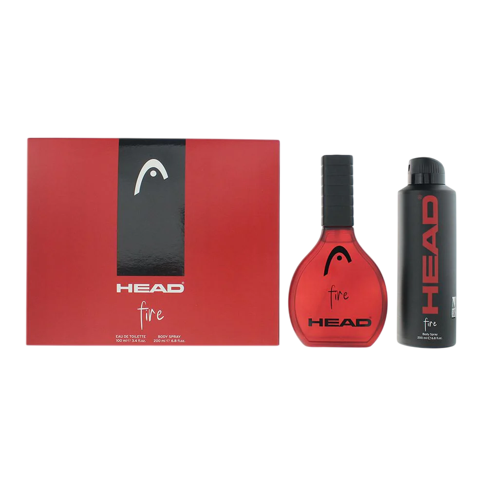 Set Head: Fire Eau De Toilette uomo 100ml + Fire Deodorant Spray uomo 200ml