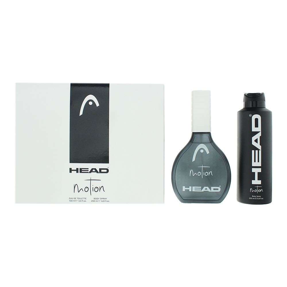 Set Head: Motion Deodorant Spray uomo 200ml + Motion Eau De Toilette uomo 100ml
